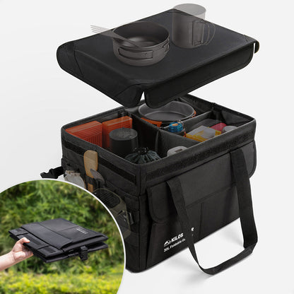 Foldable Gear Box with Tabletop