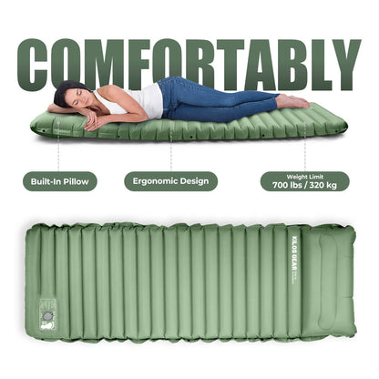 Air Sleeping Pad (Built-in Pillow)