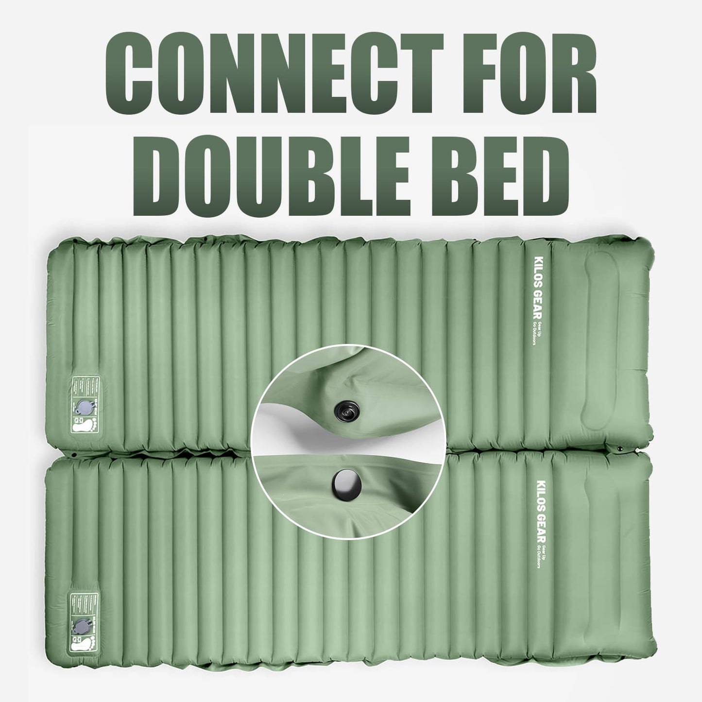 Air Sleeping Pad (Built-in Pillow)